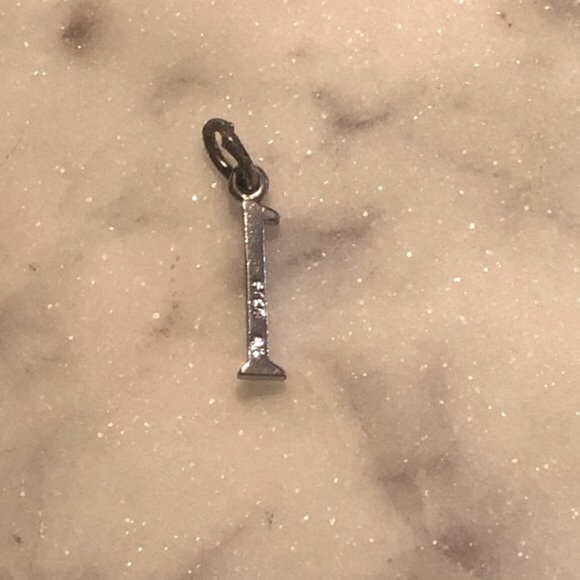 VTG Sterling Silver Number 1 #1  Miniature Charm Bracelet Charm 18mm - Picture 3 of 5